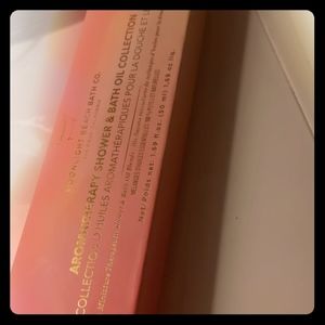 Aromatherapy shower and bath oil collection